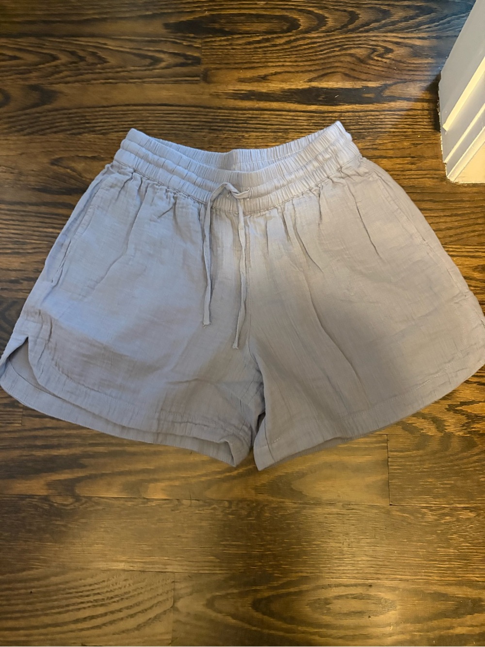 PACT Organic Coastal Double Gauze Curved Hem Short M